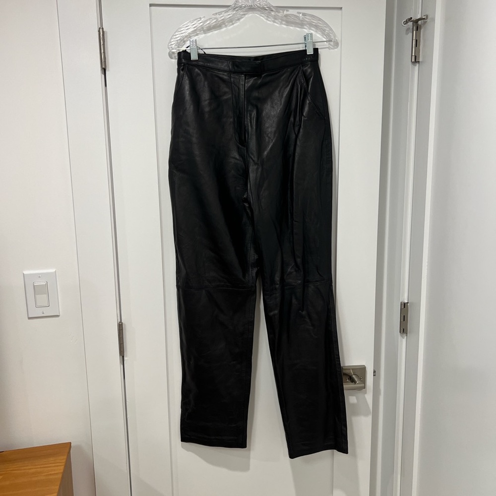 Leather pants